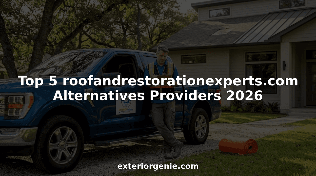 Top 5 roofandrestorationexperts.com Alternatives Providers 2026