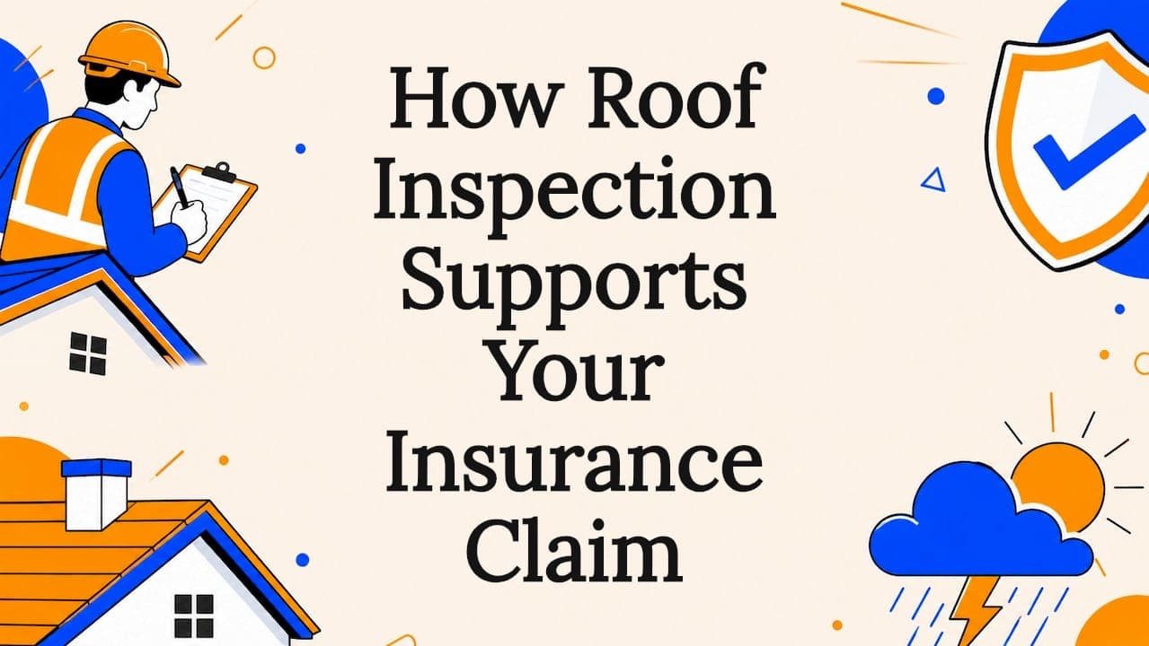 How Roof Inspection Supports Your Insurance Claim