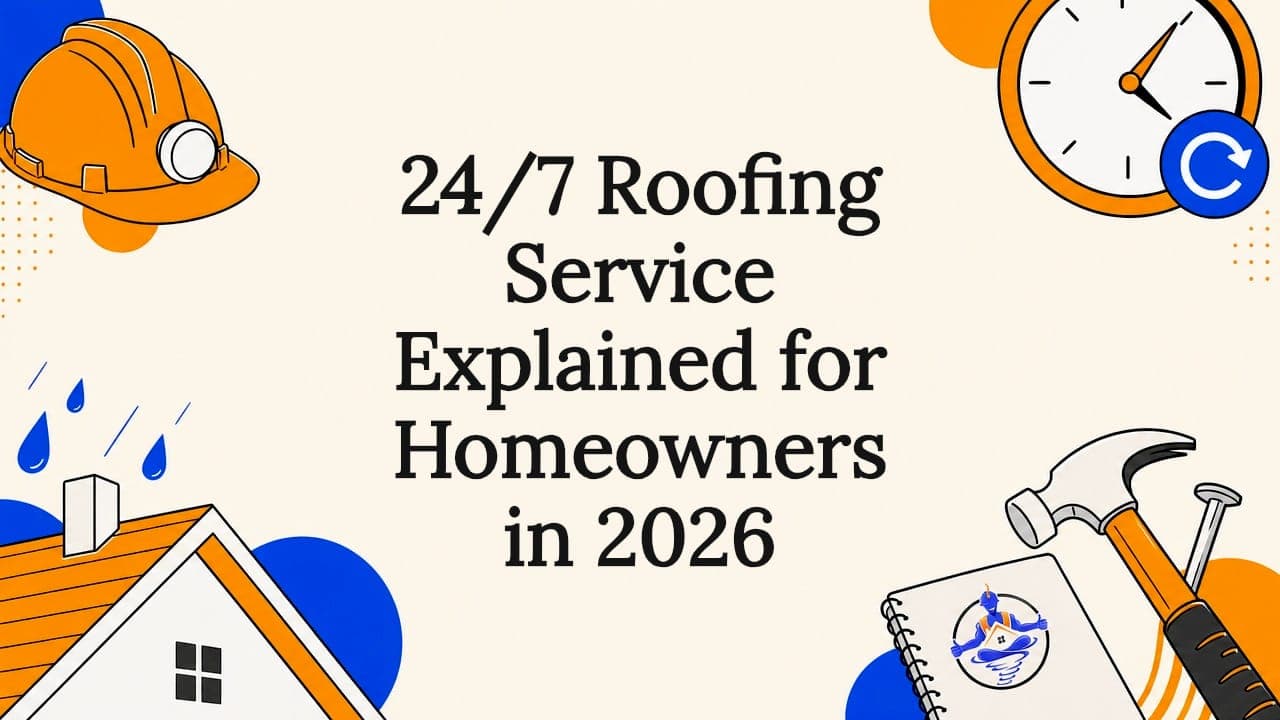 24/7 Roofing Service Explained for Homeowners in 2026