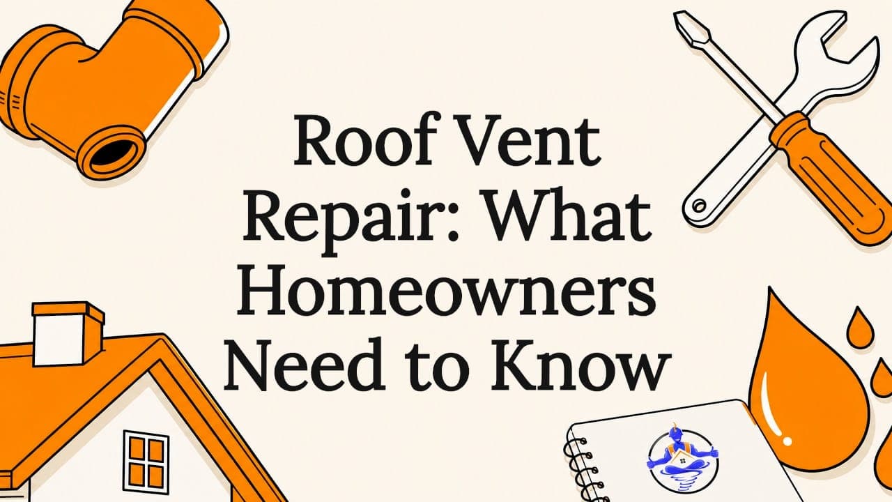 Roof Vent Repair: What Homeowners Need to Know