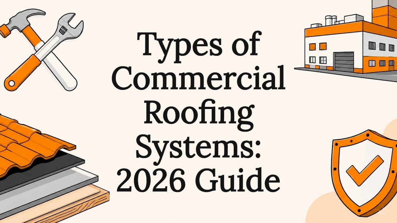 Types of Commercial Roofing Systems: 2026 Guide