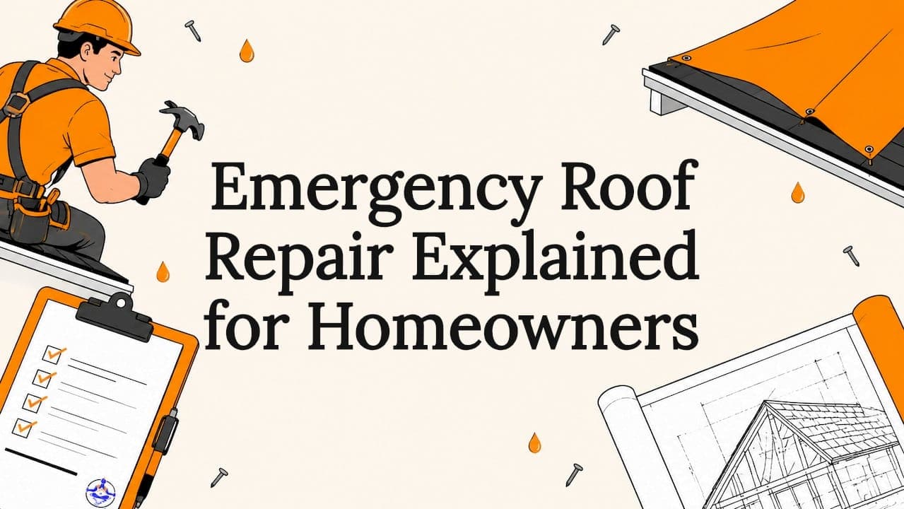 Emergency Roof Repair Explained for Homeowners