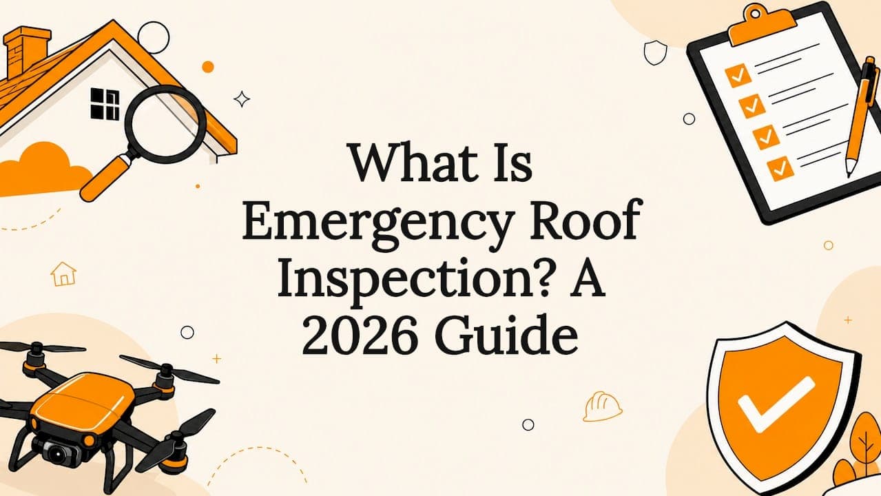 What Is Emergency Roof Inspection? A 2026 Guide
