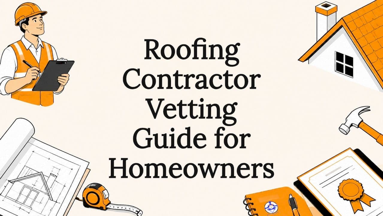 Roofing Contractor Vetting Guide for Homeowners