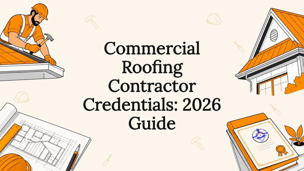 Commercial Roofing Contractor Credentials: 2026 Guide