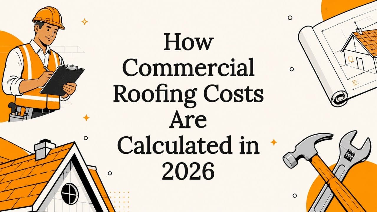 How Commercial Roofing Costs Are Calculated in 2026
