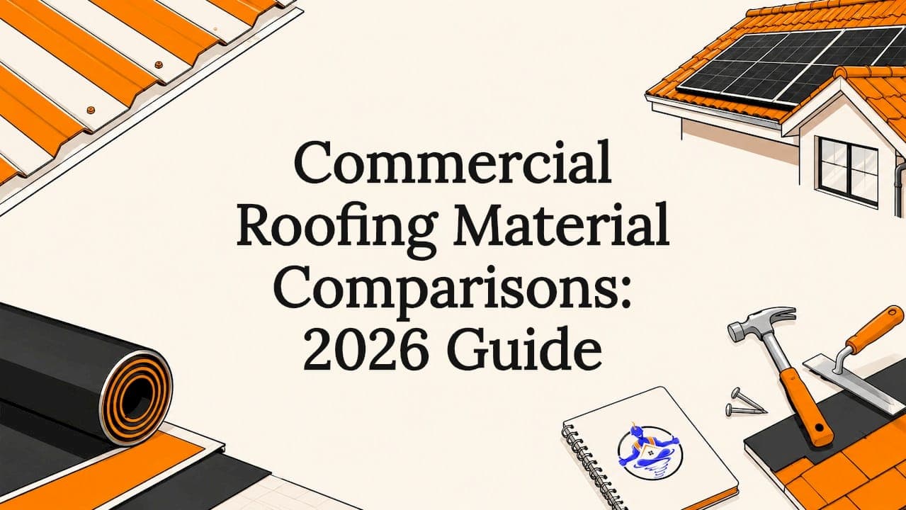 Commercial Roofing Material Comparisons: 2026 Guide