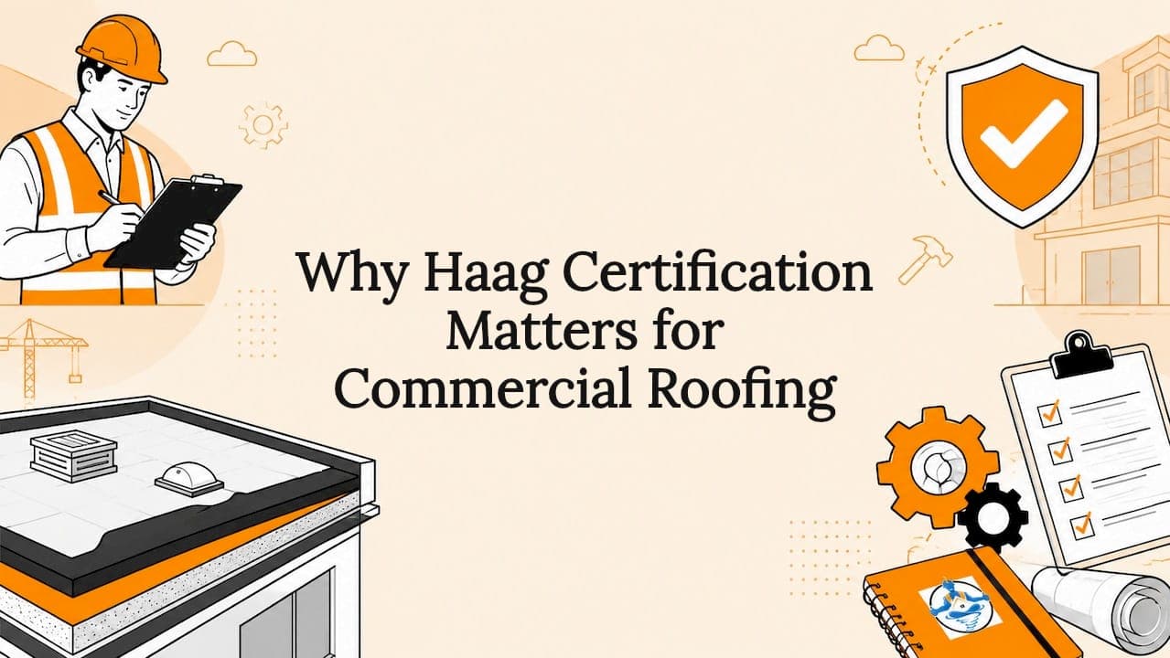 Why Haag Certification Matters for Commercial Roofing