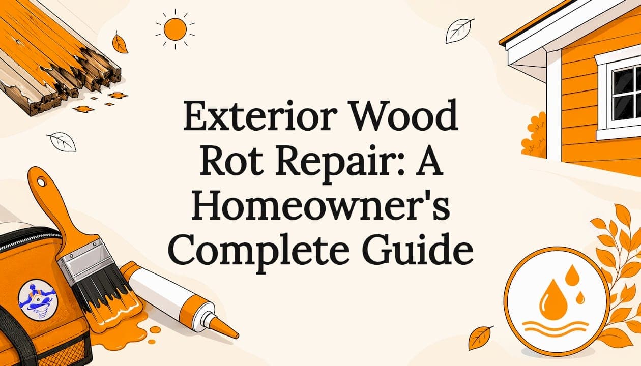 Exterior Wood Rot Repair: A Homeowner's Complete Guide