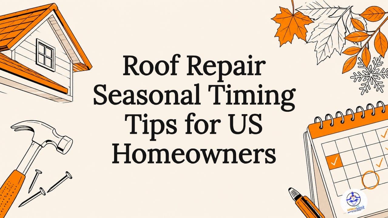 Roof Repair Seasonal Timing Tips for US Homeowners