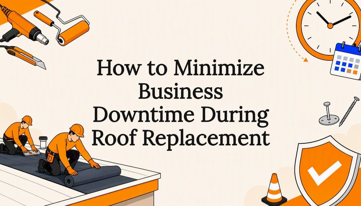 How to Minimize Business Downtime During Roof Replacement