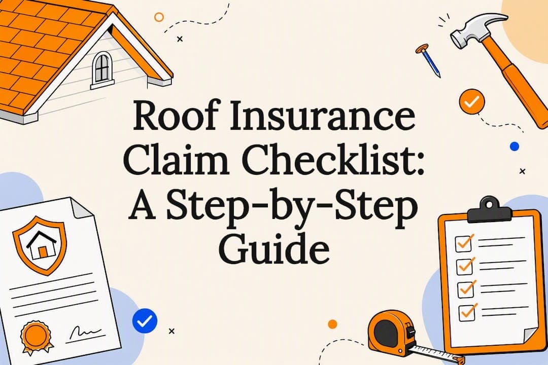 Roof Insurance Claim Checklist: A Step-by-Step Guide