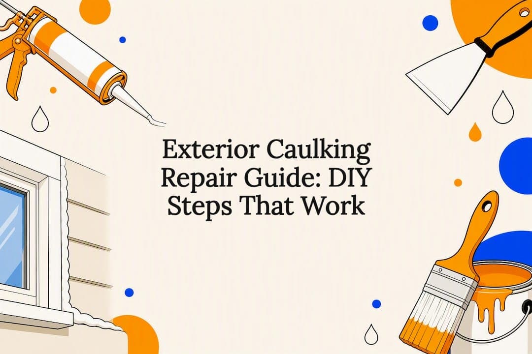 Exterior Caulking Repair Guide: DIY Steps That Work