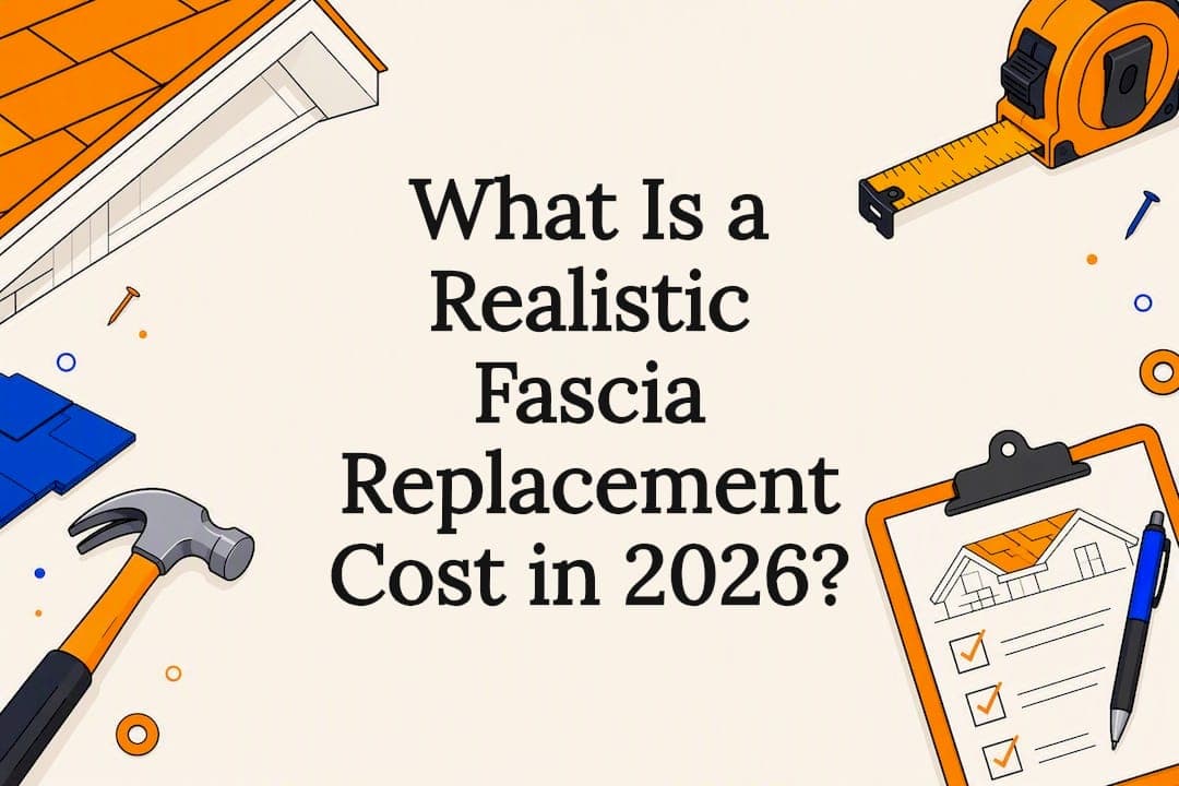 What Is a Realistic Fascia Replacement Cost in 2026?