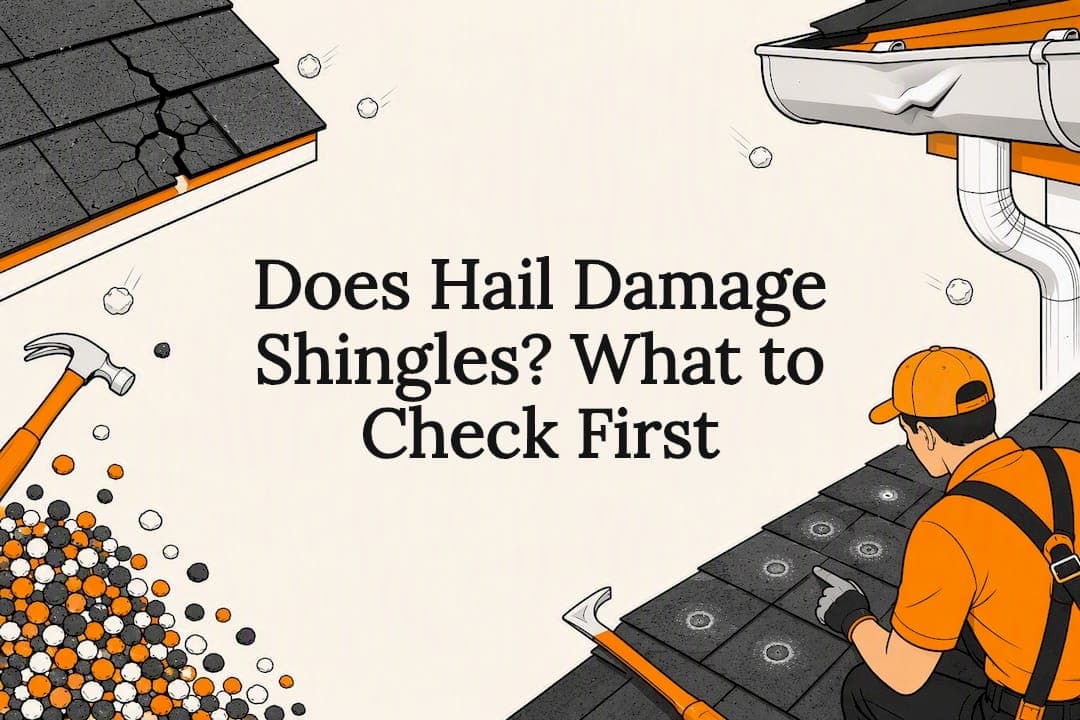 Does Hail Damage Shingles? What to Check First