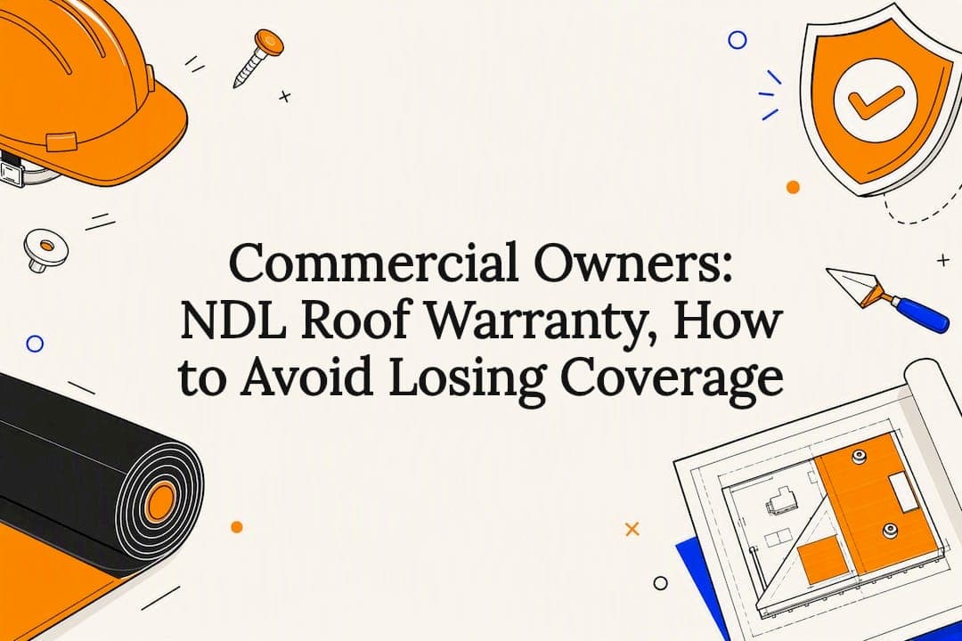 Commercial Owners: NDL Roof Warranty, How to Avoid Losing Coverage